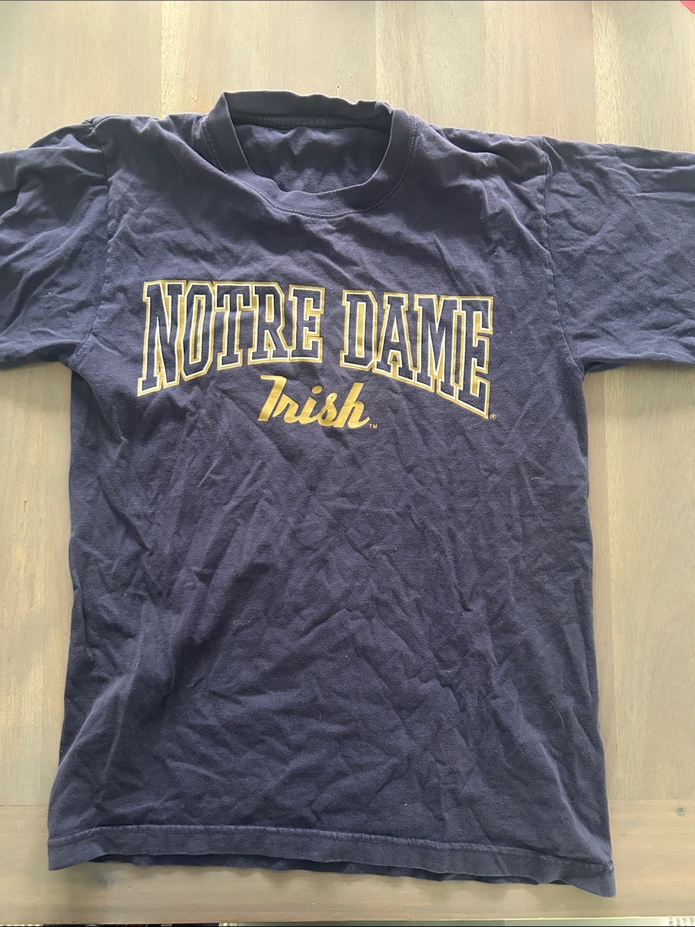 Notre Dame Trish Navy Graphic Tee
